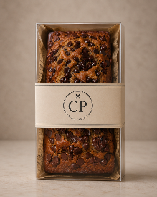 Banana Bread Con Chispas de Chocolate (Sugar-Free)